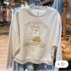 Brand new Belle Disney Parks Sweatshirt SZXl